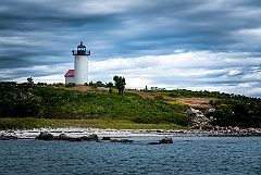 Storm Clouds Over Tarpaulin Cove Lighthouse
